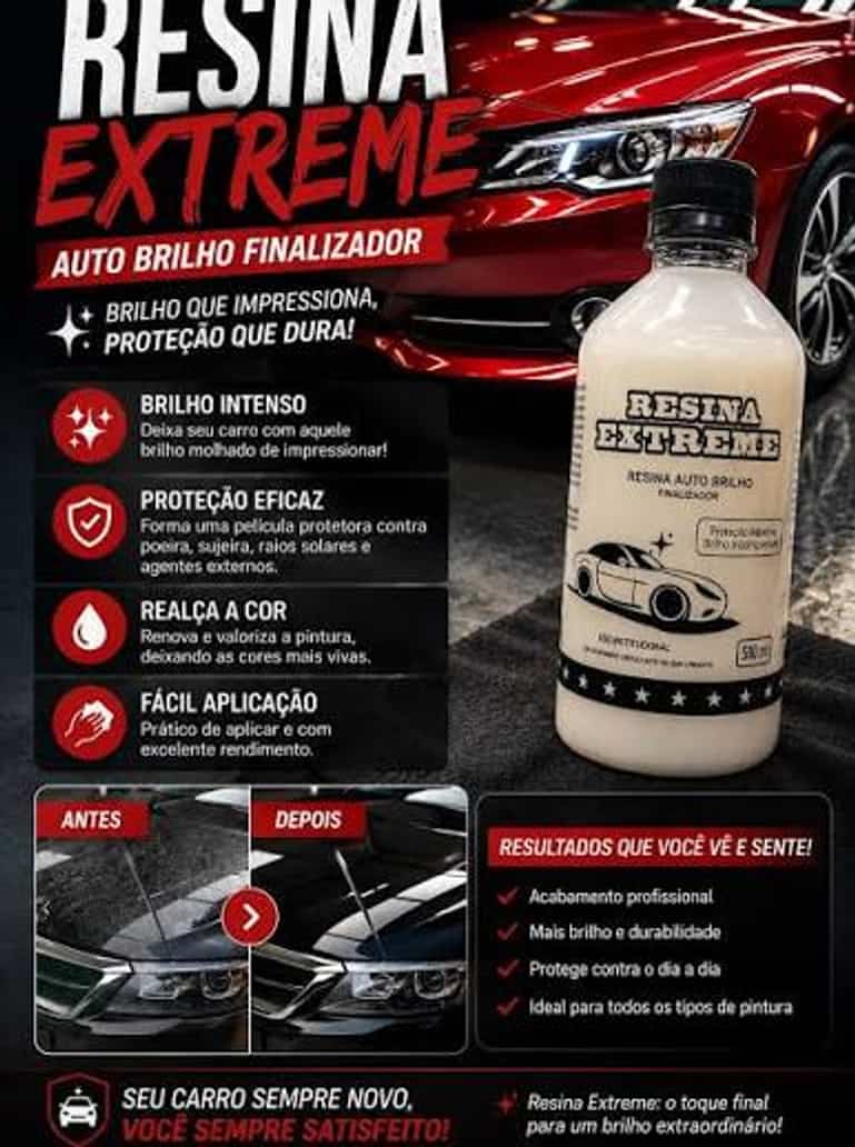 Resina Extreme — foto real